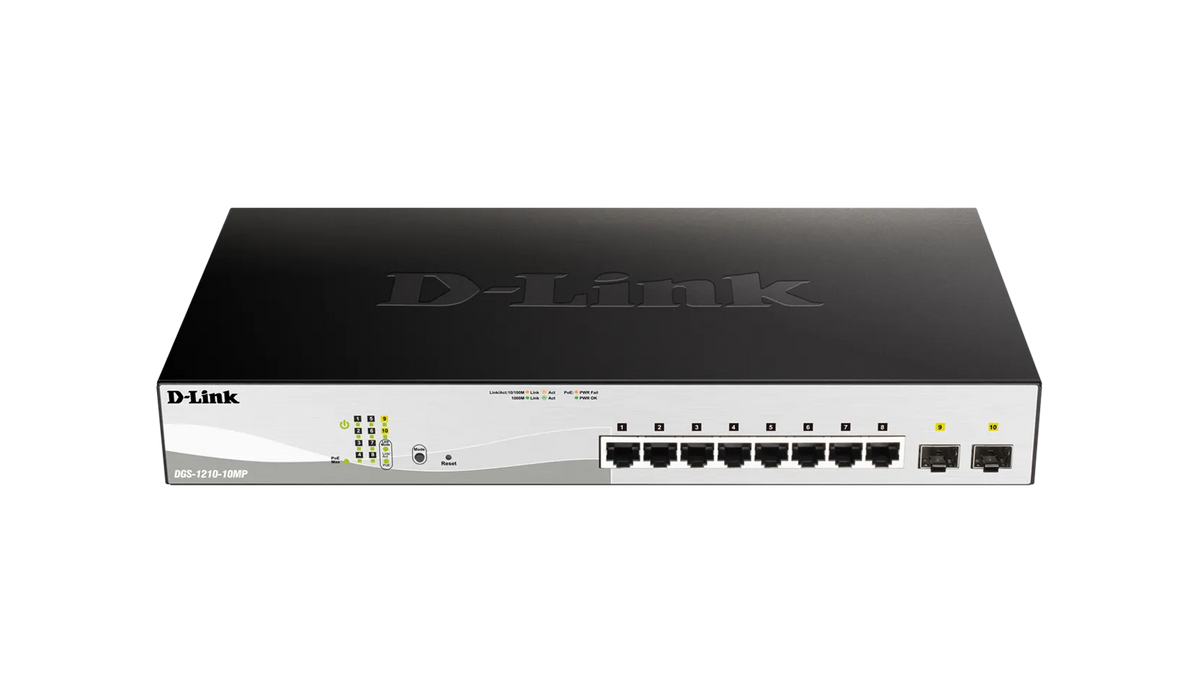 Image 2 for D-Link 8-Port Gigabit PoE Smart Switch