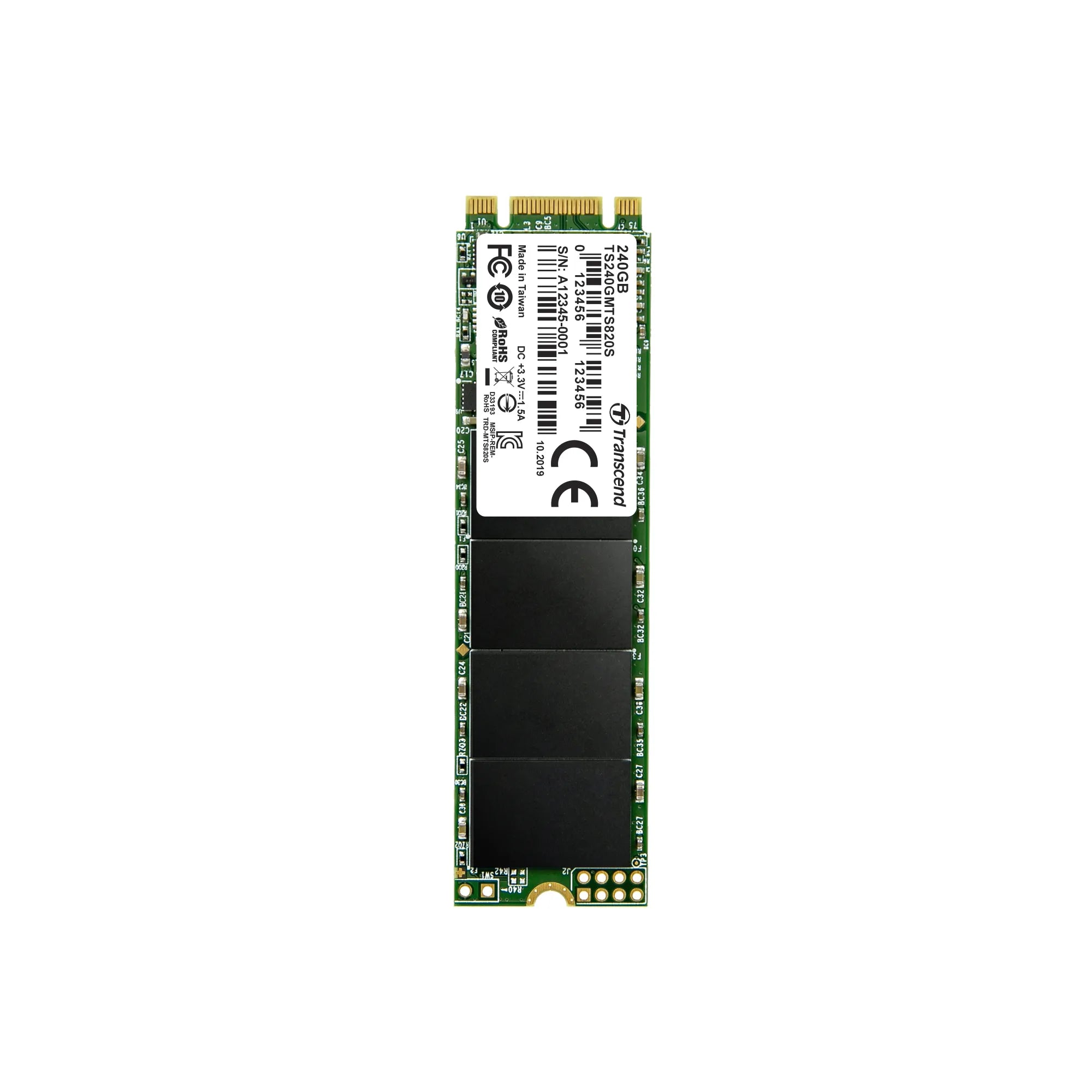 Image 3 for Transcend 240GB M.2 SATA III SSD