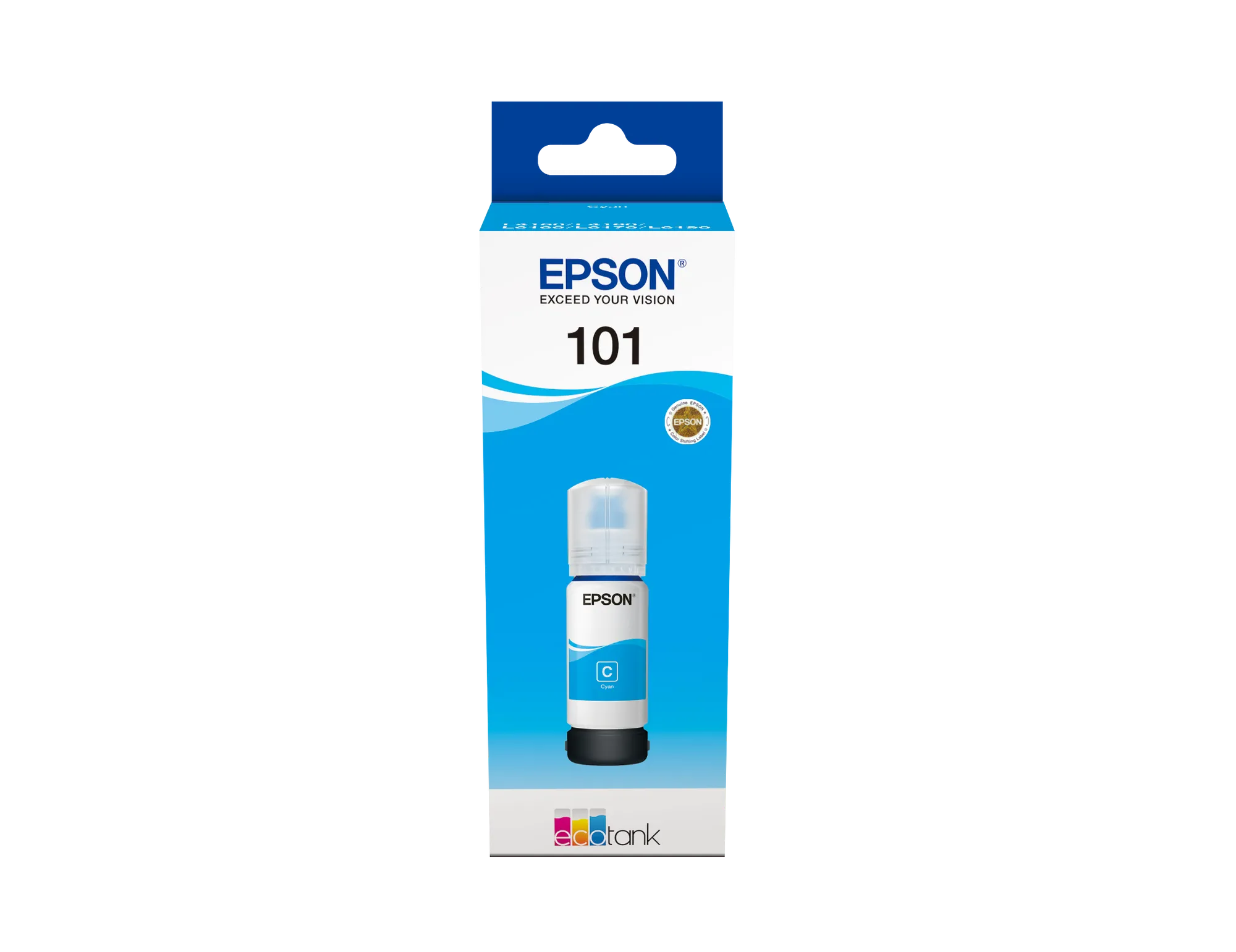 Image 1 for Epson 101 EcoTank Cyan Ink Bottle