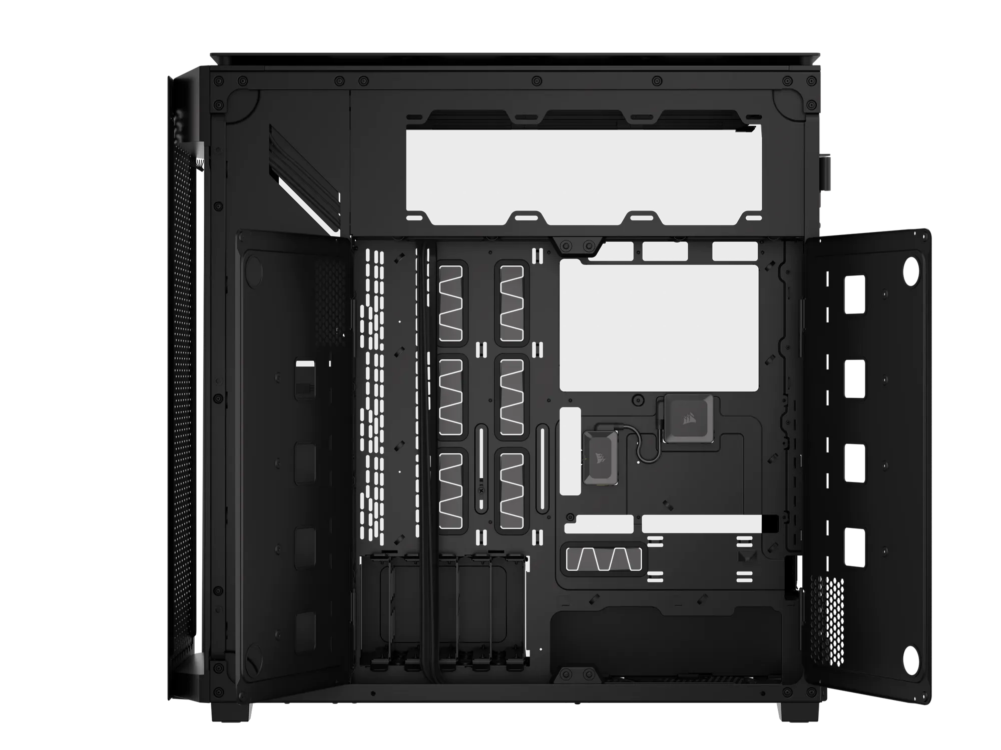 Image 5 for iCUE LINK 9000D AIRFLOW Tempered Glass Super-Tower