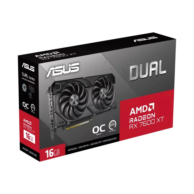 Image 3 for ASUS Dual Radeon RX 7600 XT 16GB GDDR6 Graphics Card