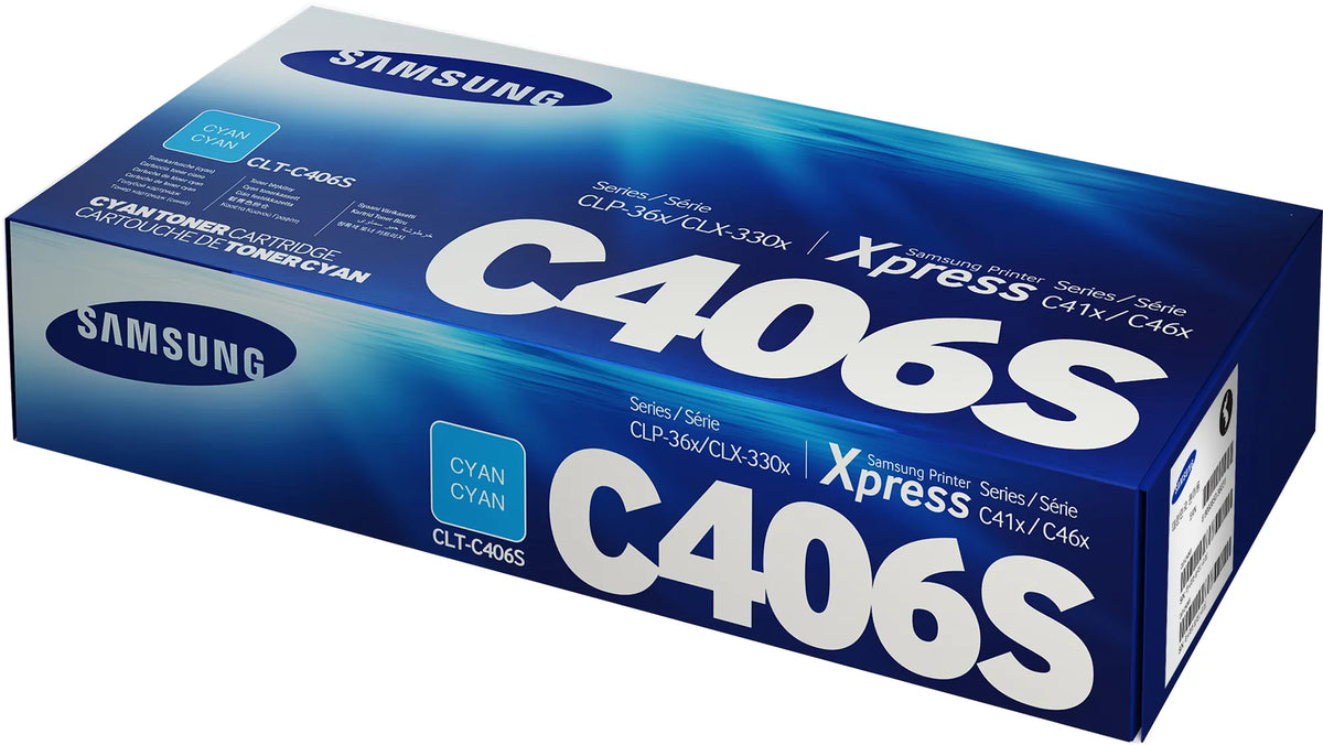Image 3 for Samsung CLT-C406S Cyan Toner Cartridge