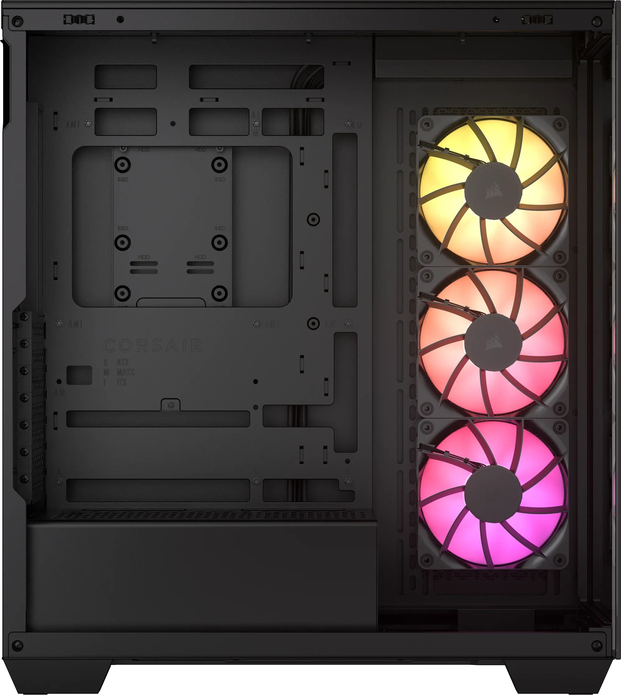 Image 5 for Corsair 3500X RGB Mid-Tower Black PC Case