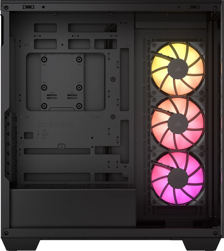 Image 5 for Corsair 3500X RGB Mid-Tower Black PC Case