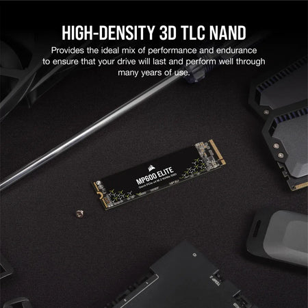 Image 3 for Corsair MP600 ELITE 1TB PCIe Gen4 NVMe M.2 SSD