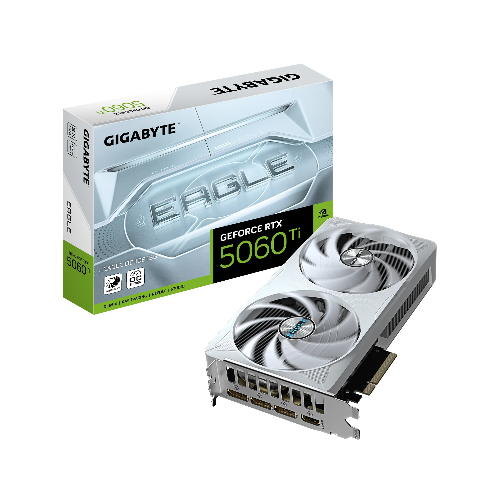Image 3 for GIGABYTE GeForce RTX 5060 Ti EAGLE OC ICE 16GB