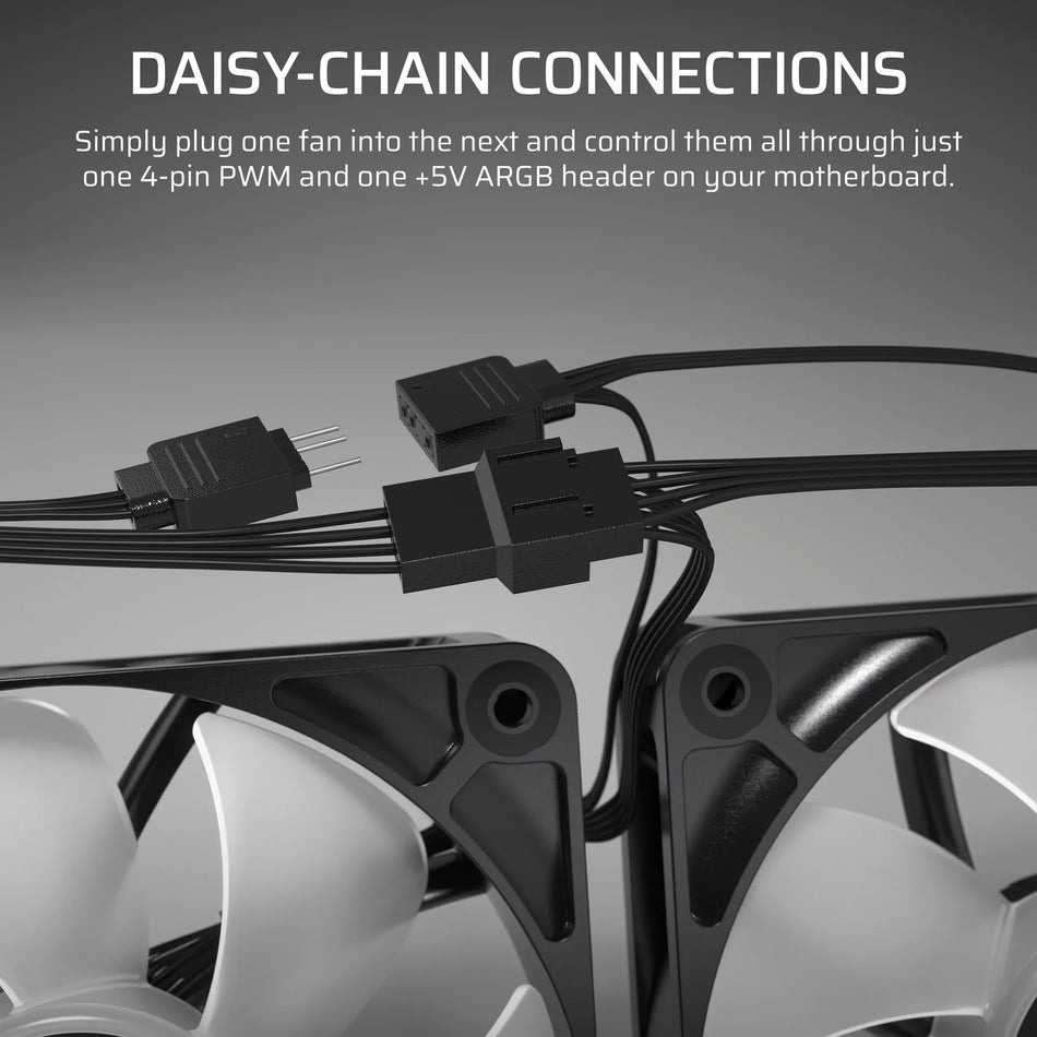 Image 2 for Corsair RS120 ARGB 120mm PWM Fan