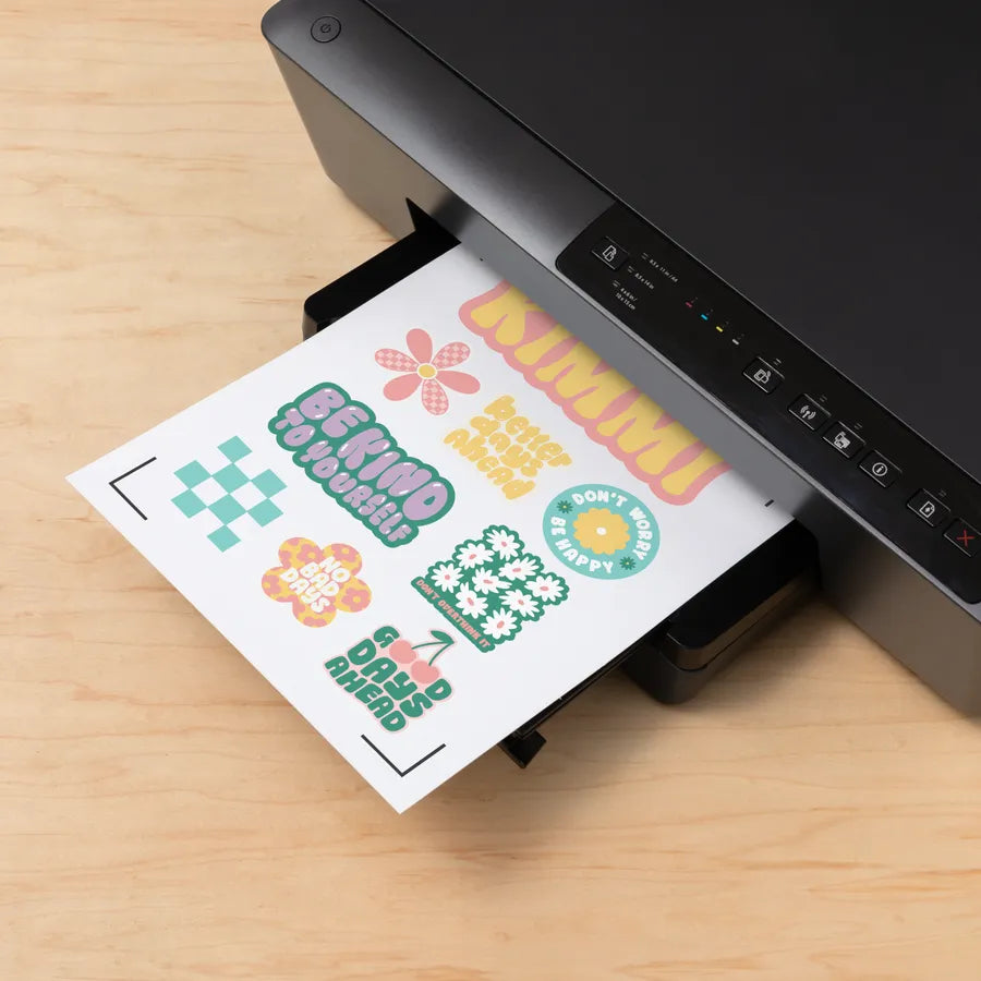 Image 3 for 2010361 - Cricut Printable Sticker Paper 21x29.7cm 8 sheets