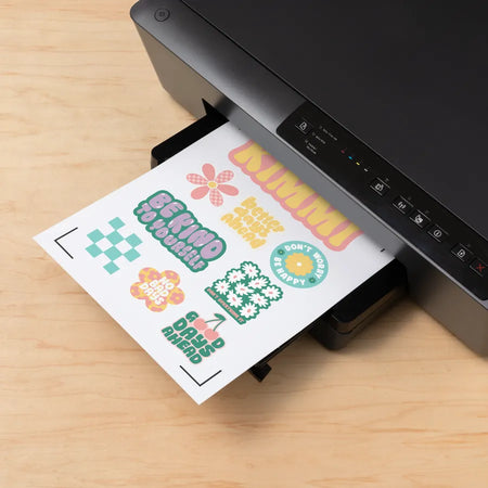 Image 3 for 2010361 - Cricut Printable Sticker Paper 21x29.7cm 8 sheets