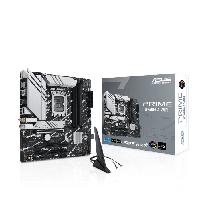 Image 3 for ASUS Prime B760M-A WiFi LGA1700 Motherboard