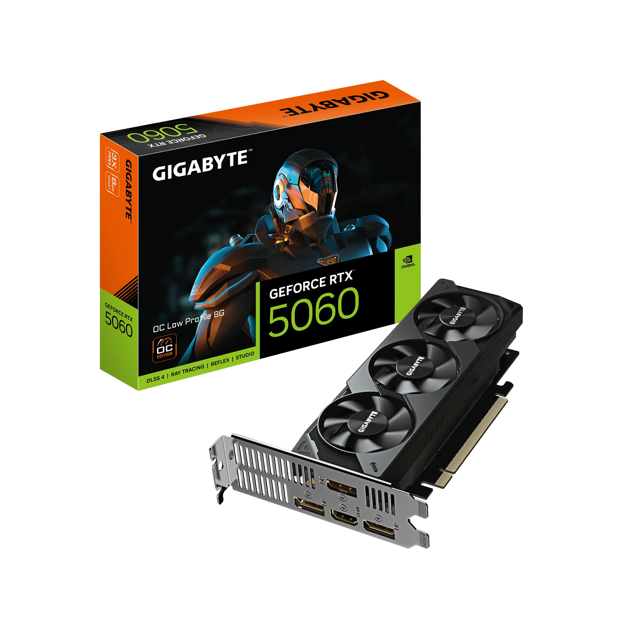 Image 3 for GIGABYTE GeForce RTX 5060 OC 8GB Low Profile Graphics Card