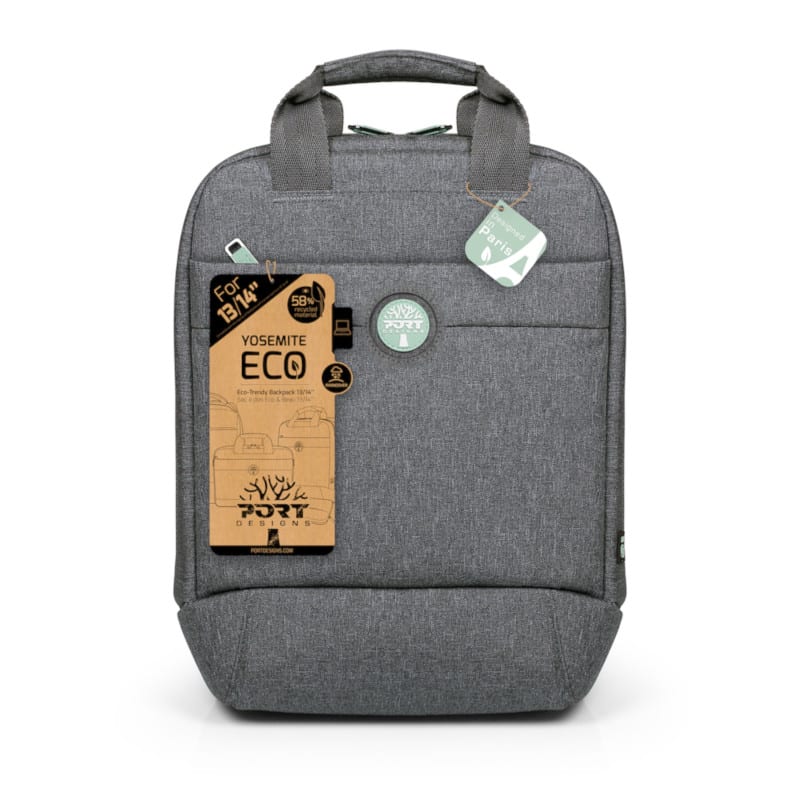 Image 8 for Port Designs Yosemite 13/14" Backpack ECO GY