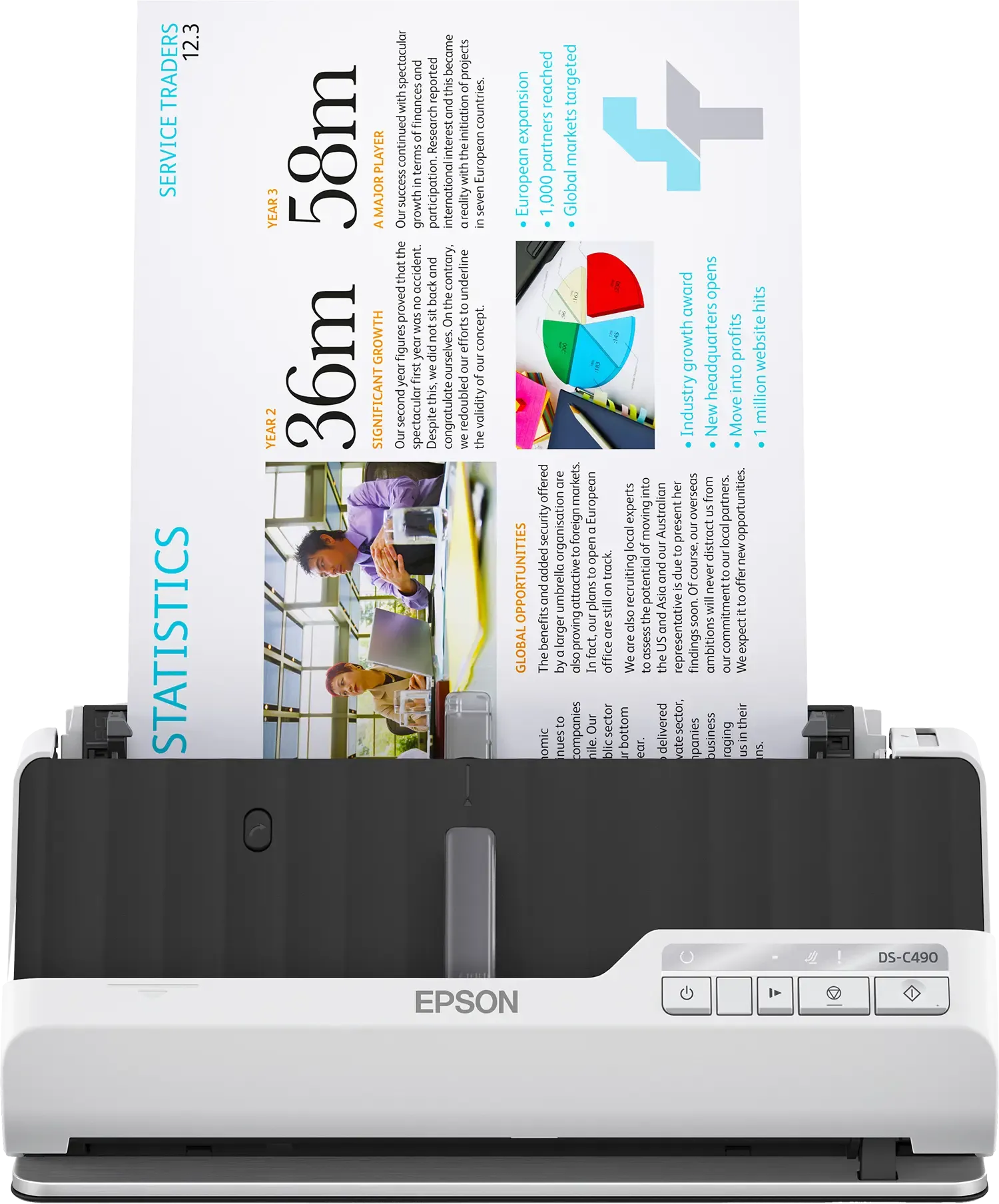 Image 2 for Epson DS-C490 Premium Compact Scanner