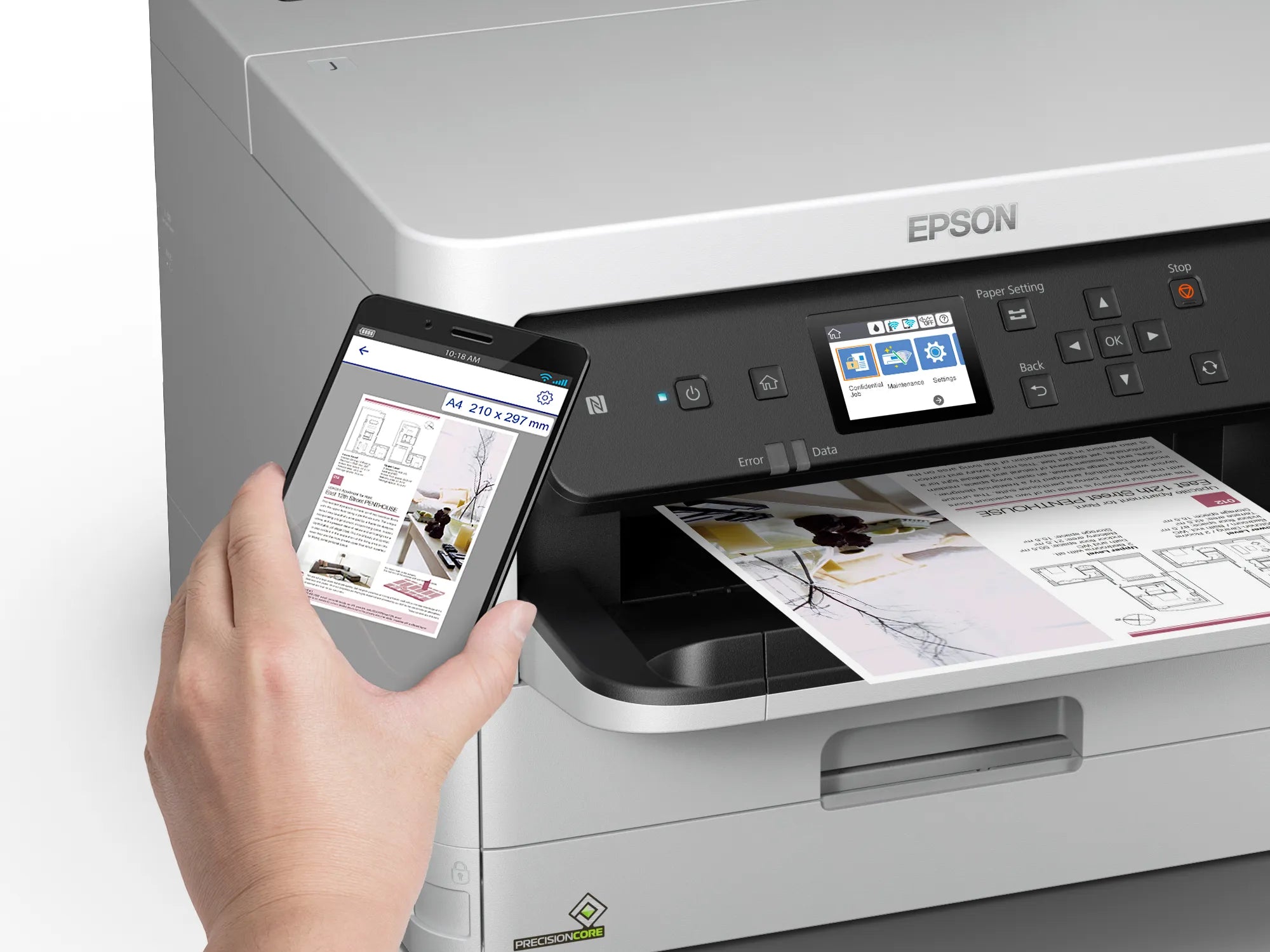 Image 8 for Epson WorkForce Pro WF-C5290DW Colour Single Function Printer
