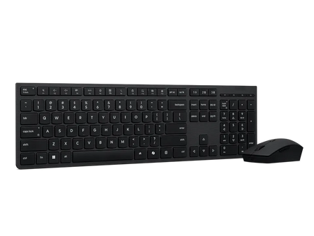 Image 1 for LENOVO Wireless Professional Rechargeable ComboUS EnglishAES Encryption2.4Ghz Unified Dongle & Dual Blutooth3yr Carry In