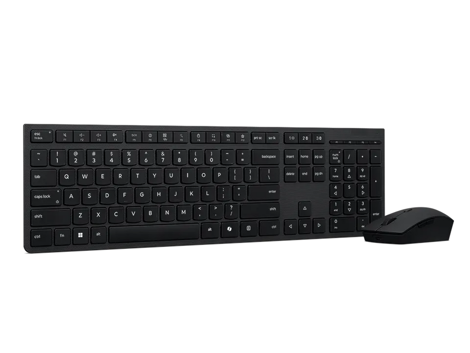 Image 1 for LENOVO Wireless Professional Rechargeable ComboUS EnglishAES Encryption2.4Ghz Unified Dongle & Dual Blutooth3yr Carry In