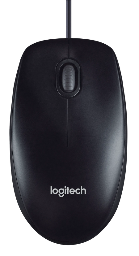Image 3 for Logitech M90 Wired Optical Mouse - Black