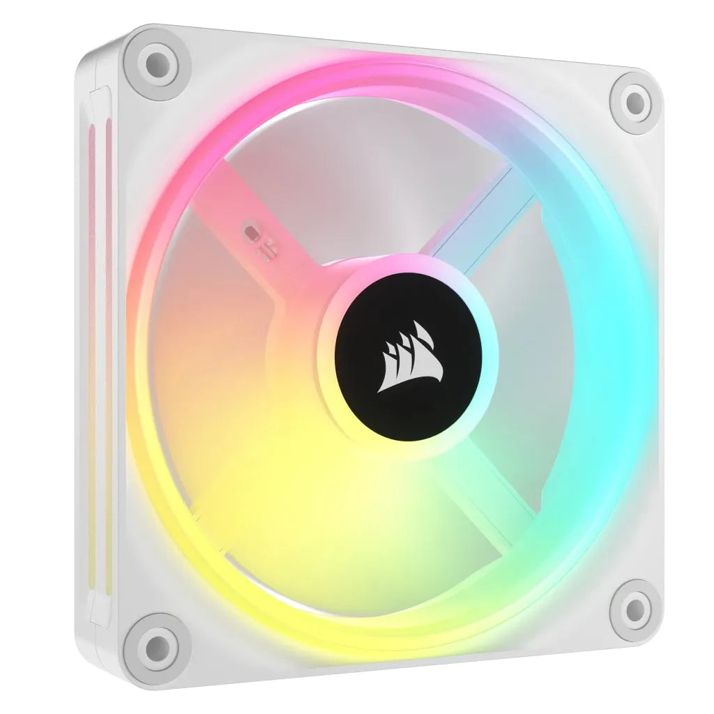 Image 4 for Corsair iCUE LINK QX120 RGB 120mm PWM Fan Expansion Kit - White