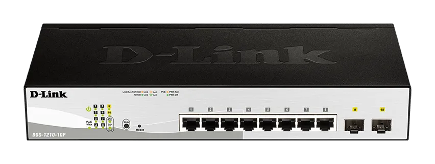 Image 1 for D-Link 8-Port PoE Smart Switch