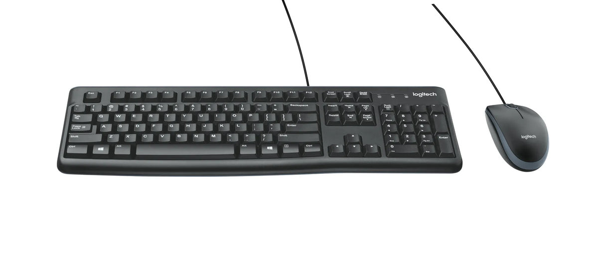 Image 1 for Logitech MK120 Wired Keyboard and Mouse Combo