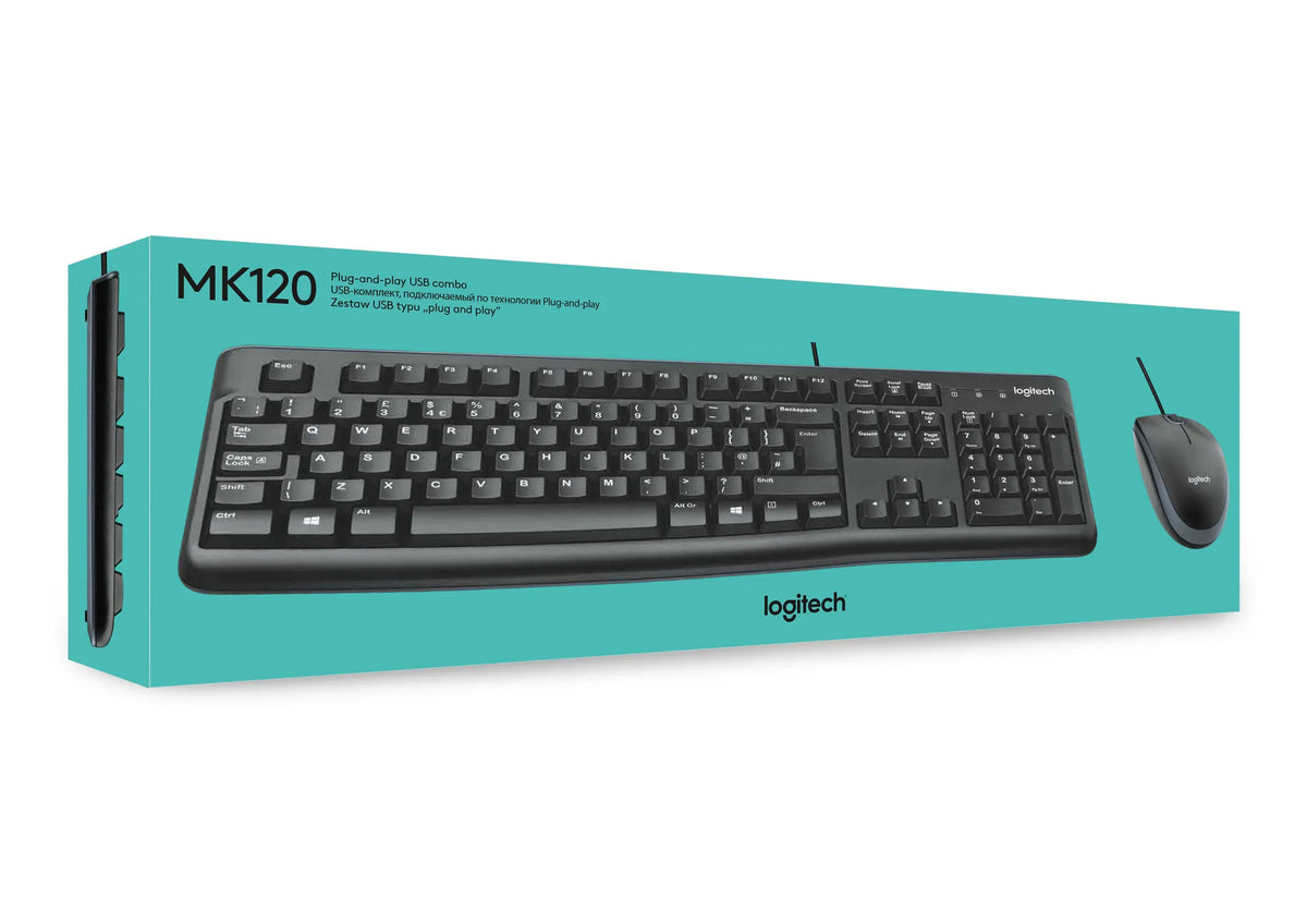 Image 4 for Logitech MK120 Wired Keyboard and Mouse Combo
