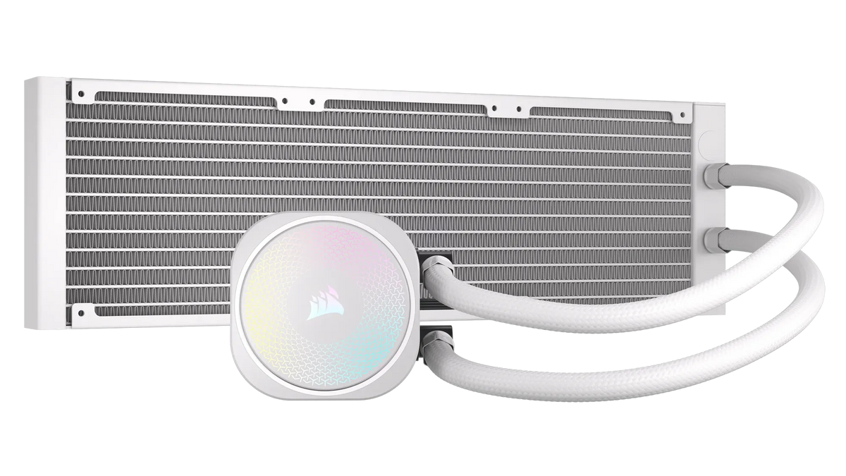 Image 6 for Corsair Nautilus 360 ARGB Liquid CPU Cooler - White