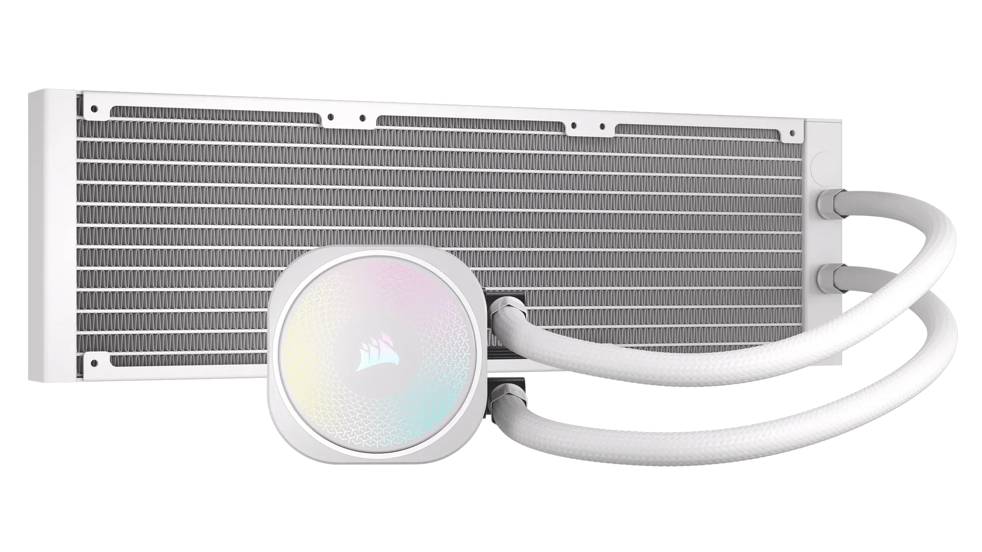 Image 6 for Corsair Nautilus 360 ARGB Liquid CPU Cooler - White