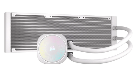 Image 6 for Corsair Nautilus 360 ARGB Liquid CPU Cooler - White