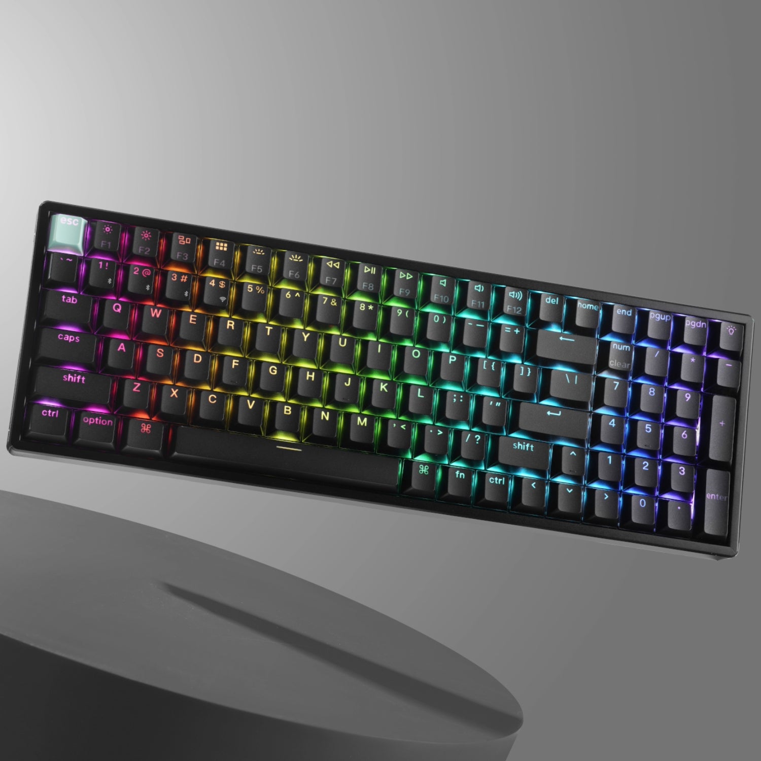 Image 9 for Keychron K4 HE 96% Magnetic Switch Hot-Swap RGB Wireless Keyboard – Black