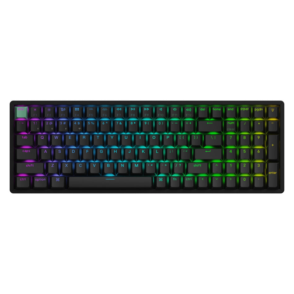Image 1 for Keychron K4 HE 96% Magnetic Switch Hot-Swap RGB Wireless Keyboard – Black
