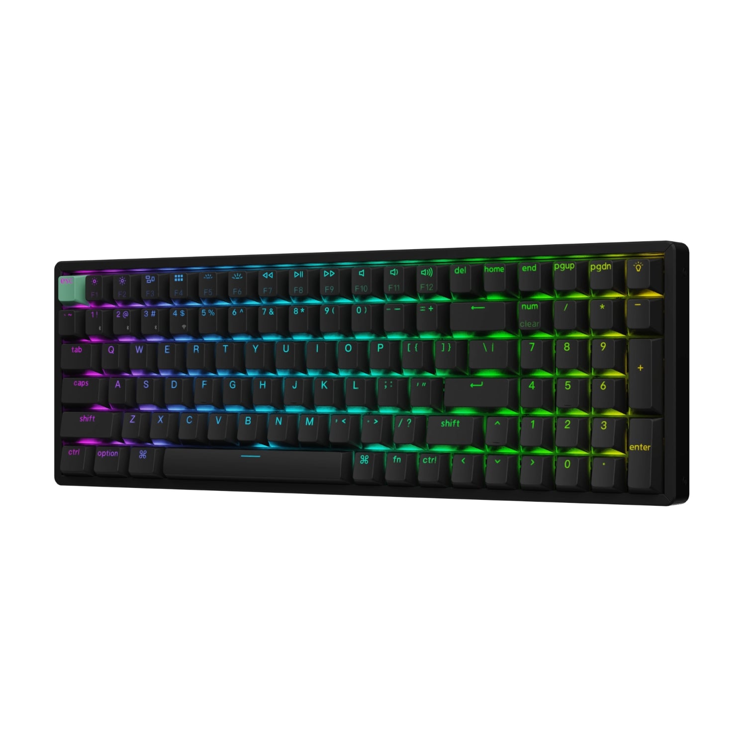 Image 2 for Keychron K4 HE 96% Magnetic Switch Hot-Swap RGB Wireless Keyboard – Black