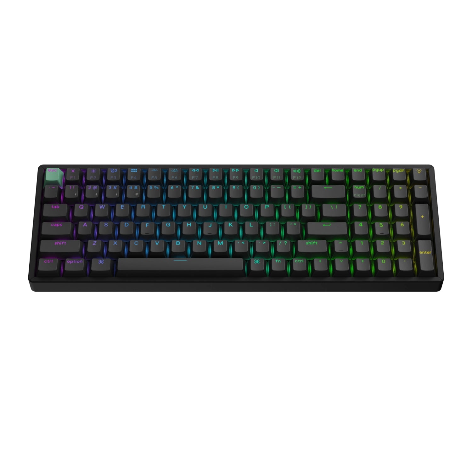 Image 3 for Keychron K4 HE 96% Magnetic Switch Hot-Swap RGB Wireless Keyboard – Black