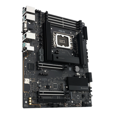 Image 4 for ASUS Motherboard/ATX/LGA1851/4xDIMM/Max.256GB/DDR5/Non-ECC/2xPCIe5x16(x16 or x8)/1xPCIe4x16(x4)/4xM.2/8xSATA/1xHDMI/1xType-C/1xV