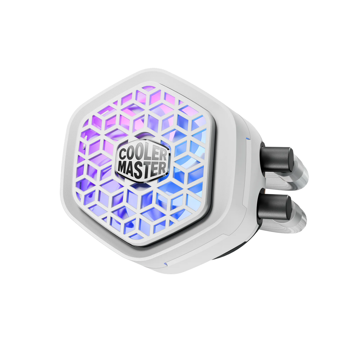 Image 1 for Cooler Master MasterLiquid 360 Atmos II VRM Fan AIO CPU Cooler - White