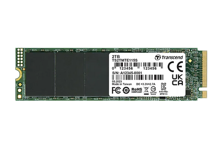 Image 1 for Transcend 250GB MTE115S PCIe Gen 3x4 M.2 SSD