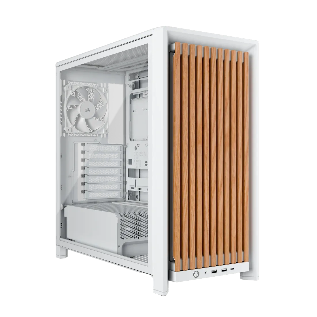 Image 3 for  FRAME 4000D RS WOOD Modular High Airflow Mid-Tower PC Case