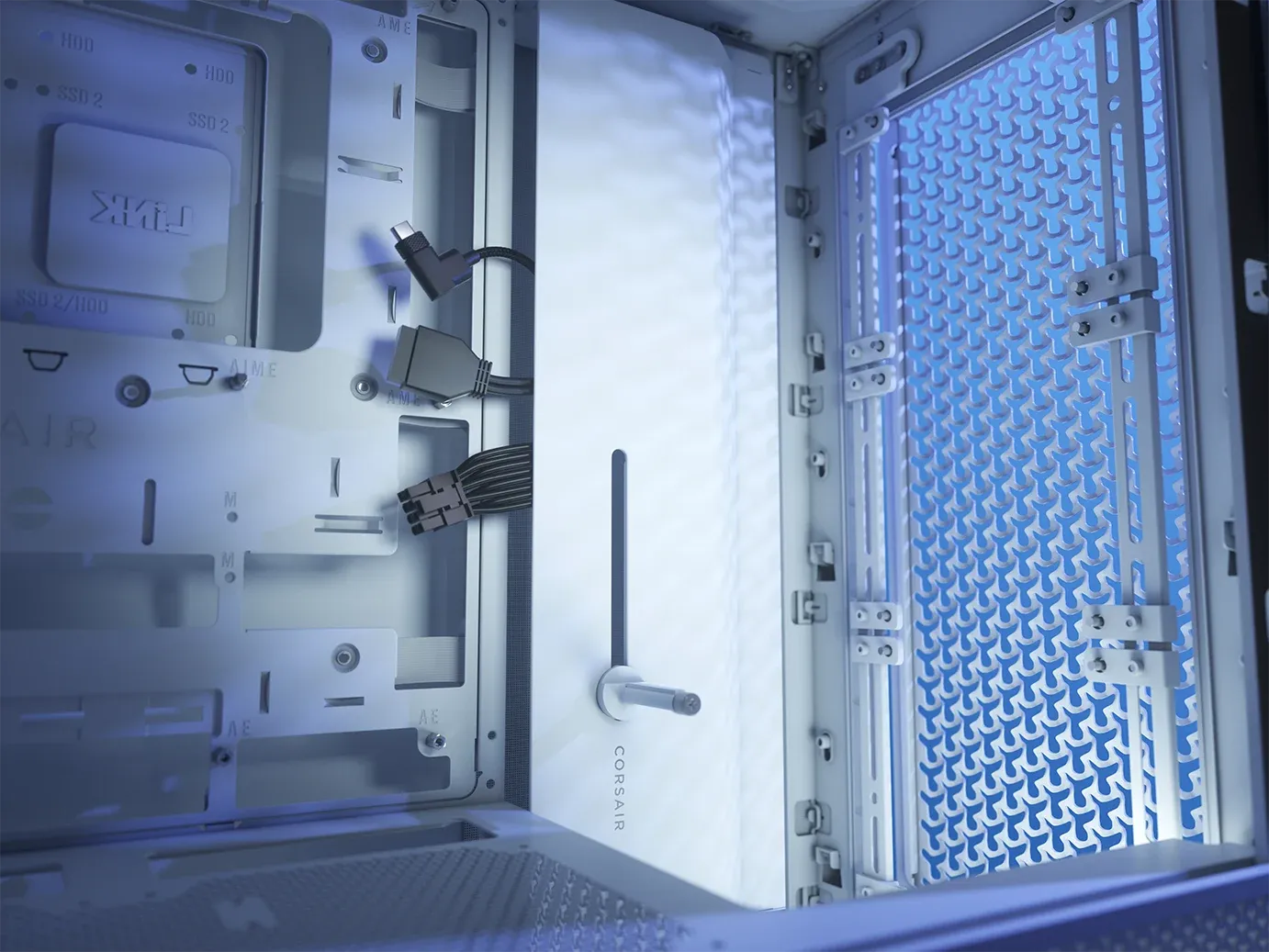 Image 5 for Corsair FRAME 4000D White Mid-Tower PC Case