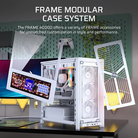 Image 4 for  FRAME 4000D RS WOOD Modular High Airflow Mid-Tower PC Case