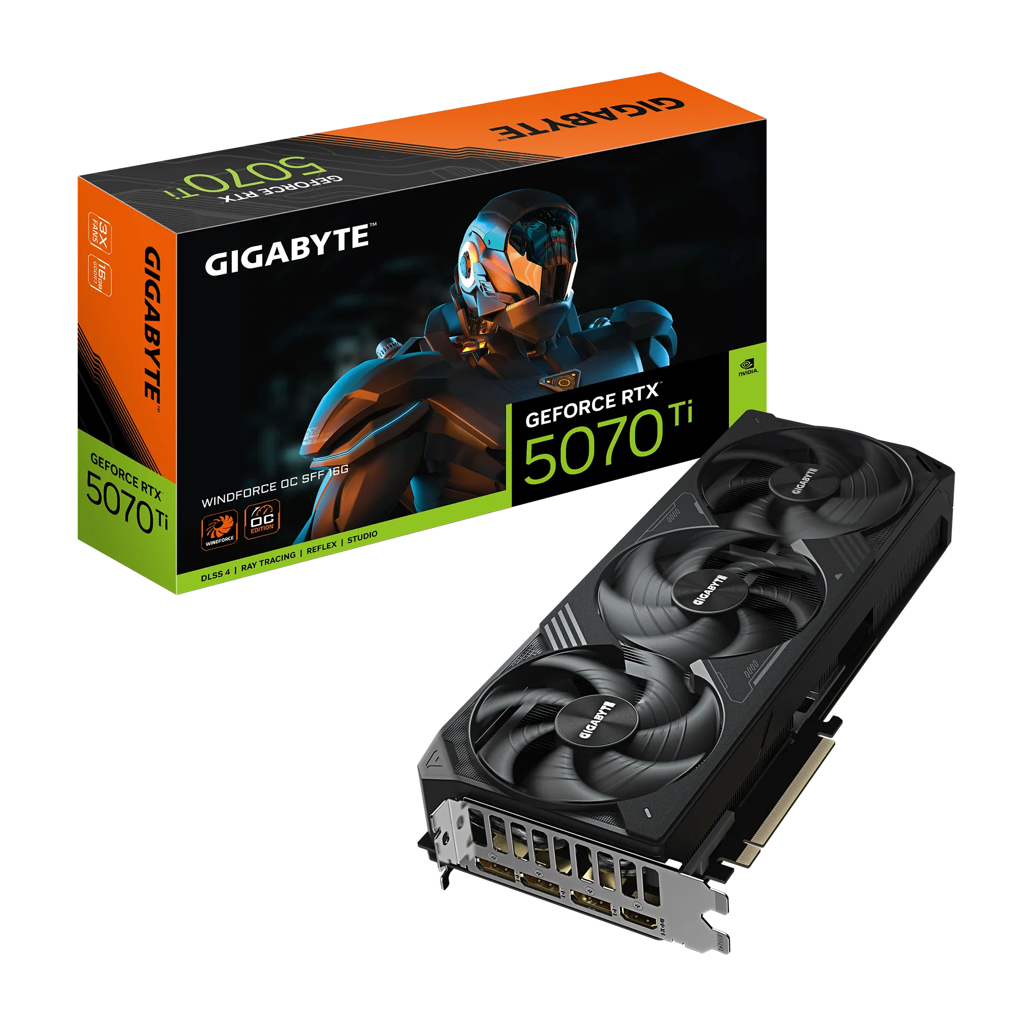Image 4 for GIGABYTE GeForce RTX 5070 Ti WINDFORCE OC SFF 16GB