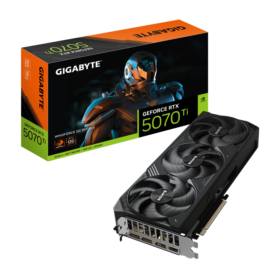 Image 4 for GIGABYTE GeForce RTX 5070 Ti WINDFORCE OC SFF 16GB