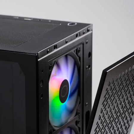 Image 1 for Cooler Master Elite 302 Micro-ATX PC Case with 3x 120mm ARGB Fans - Black