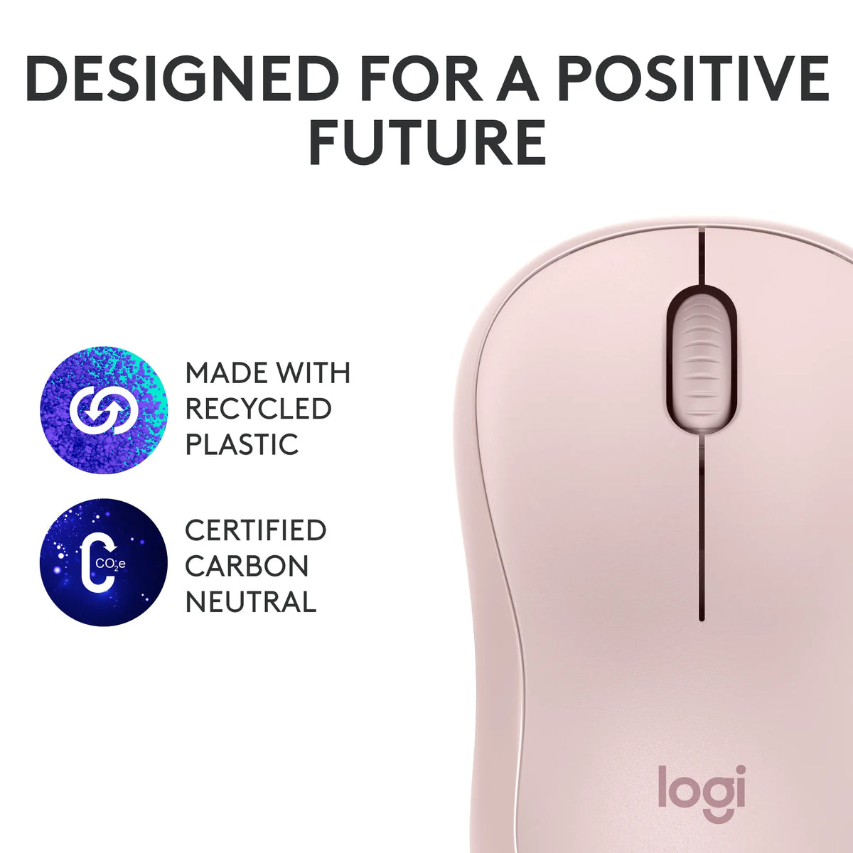 Image 4 for Logitech M240 Silent Rose Bluetooth Mouse