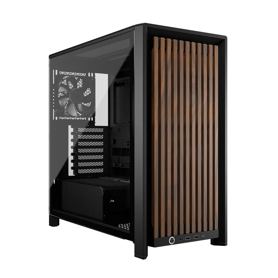 Image 3 for  FRAME 4000D RS WOOD Modular High Airflow Mid-Tower PC Case