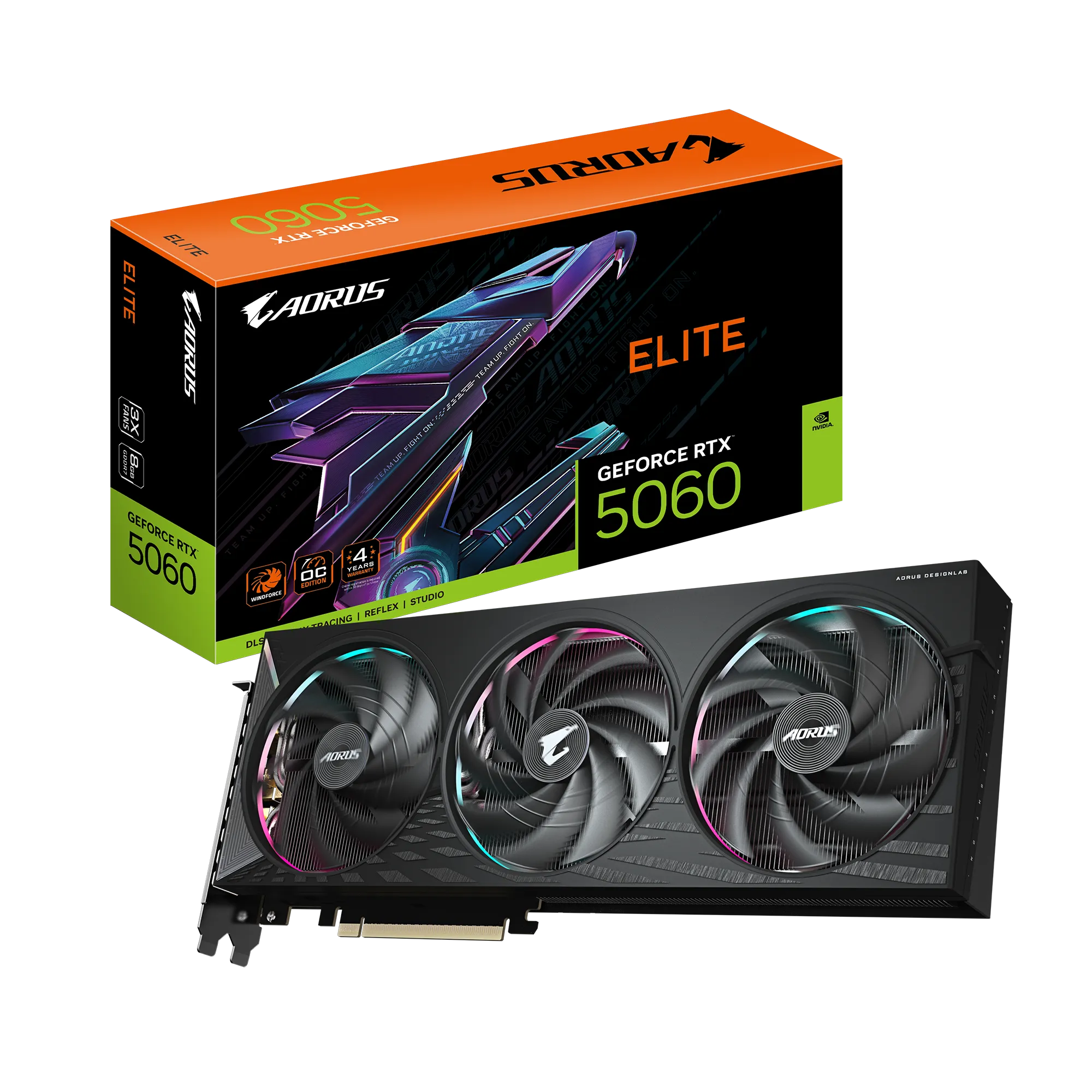 Image 3 for GIGABYTE GeForce RTX 5060 AORUS ELITE 8GB GDDR7