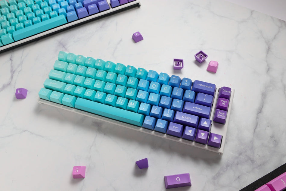 Ducky Azure SA Profile ABS Keycap Set