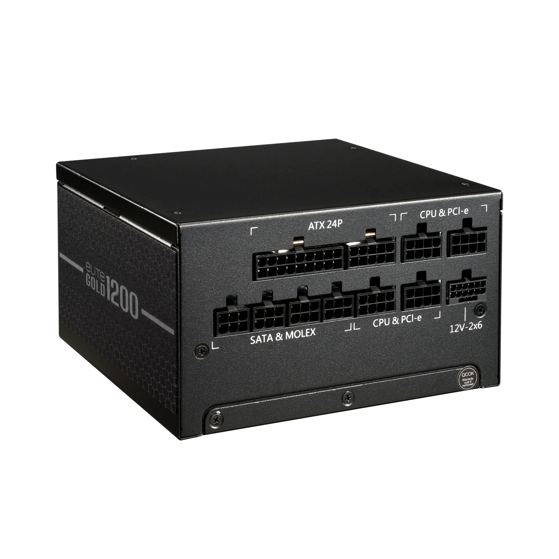 Image 1 for Cooler Master Elite Gold 1200W 80+ Gold Fully Modular Power Supply (A/EU Cord)