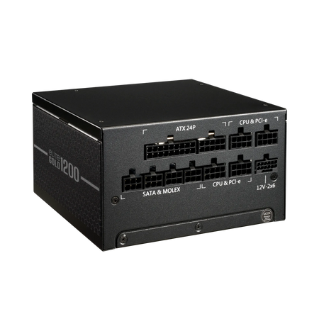 Image 1 for Cooler Master Elite Gold 1200W 80+ Gold Fully Modular Power Supply (A/EU Cord)