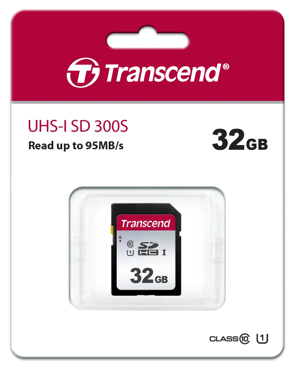 Image 1 for Transcend 32GB SDHC UHS-I Class 10 Card