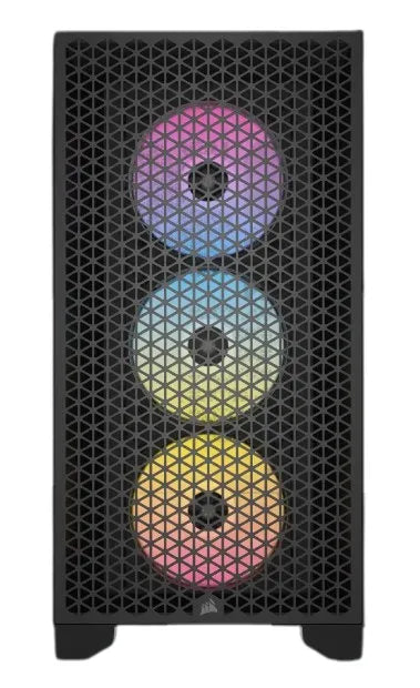 Image 4 for Corsair 3000D RGB Airflow Black Mid-Tower PC Case