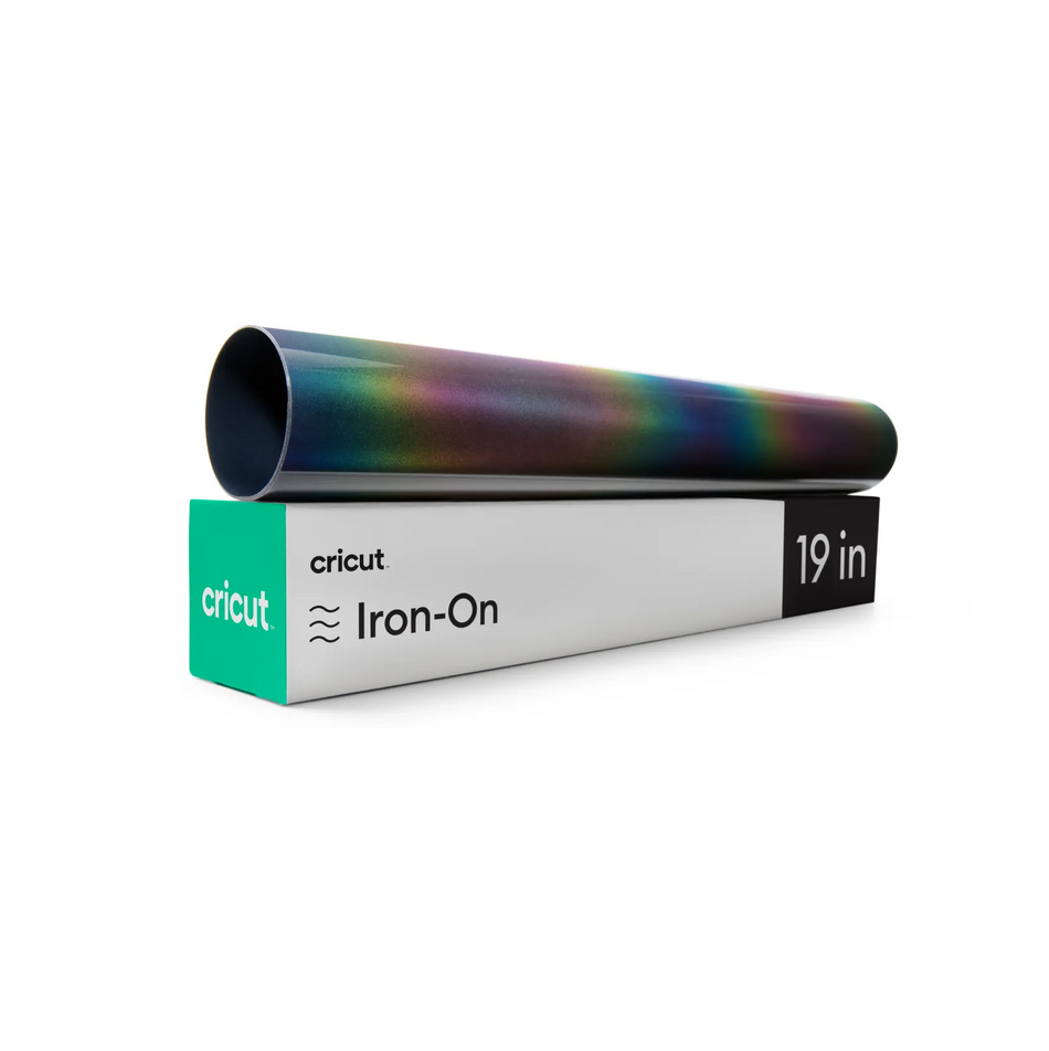 Image 1 for Cricut Iron-On Reflective Rainbow Roll